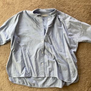 Oversized Poplin Shirt